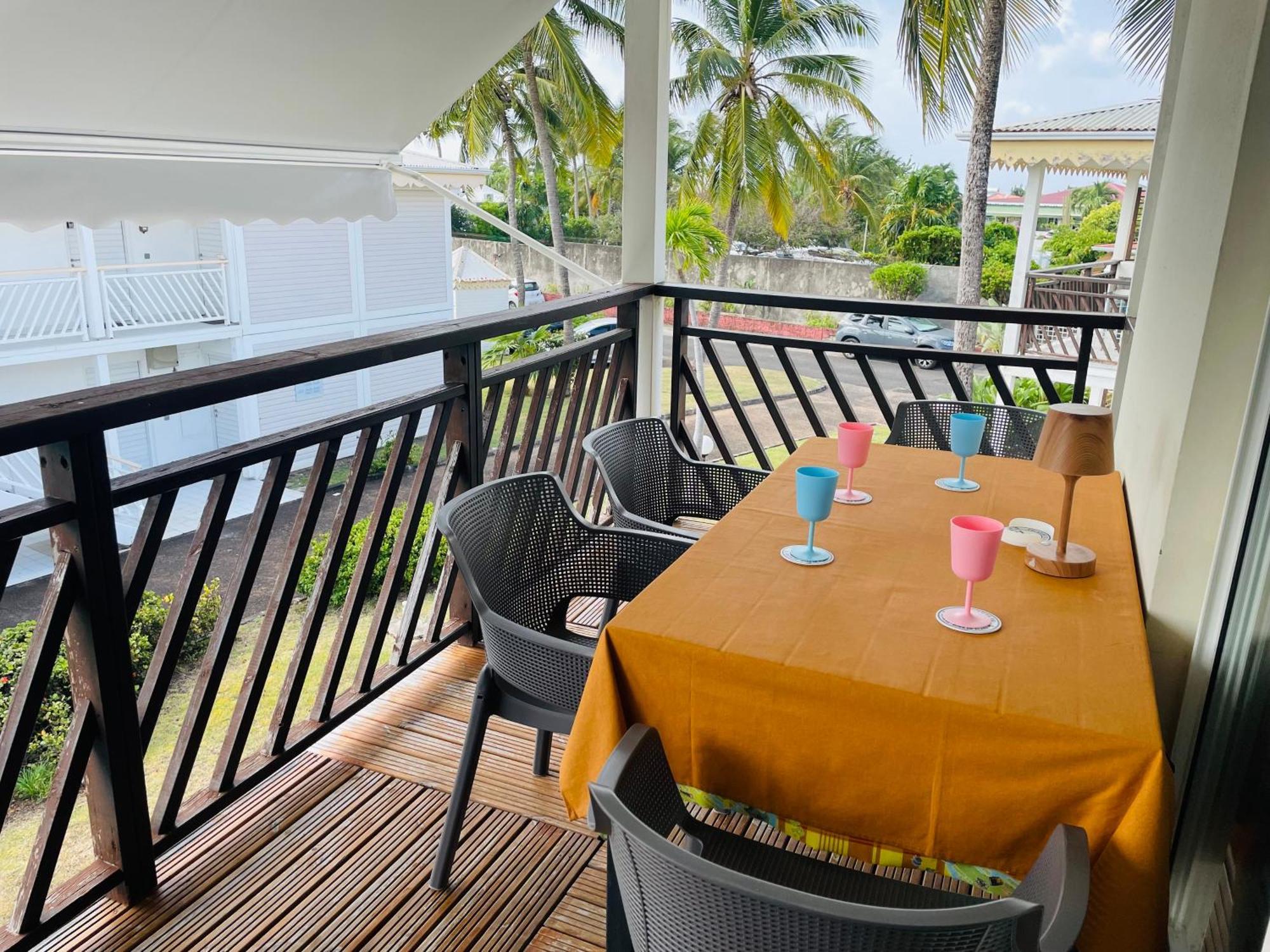 Ticarbets T3 - Résidence Managano - En bord de Plage Saint-Francois  Esterno foto