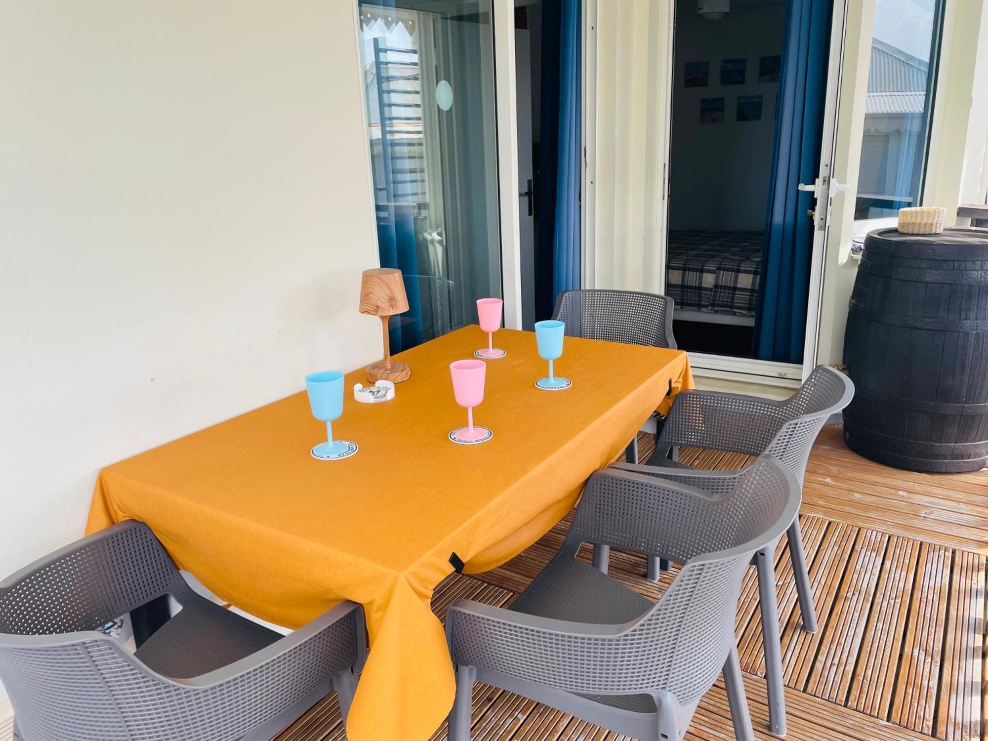 Ticarbets T3 - Résidence Managano - En bord de Plage Saint-Francois  Esterno foto